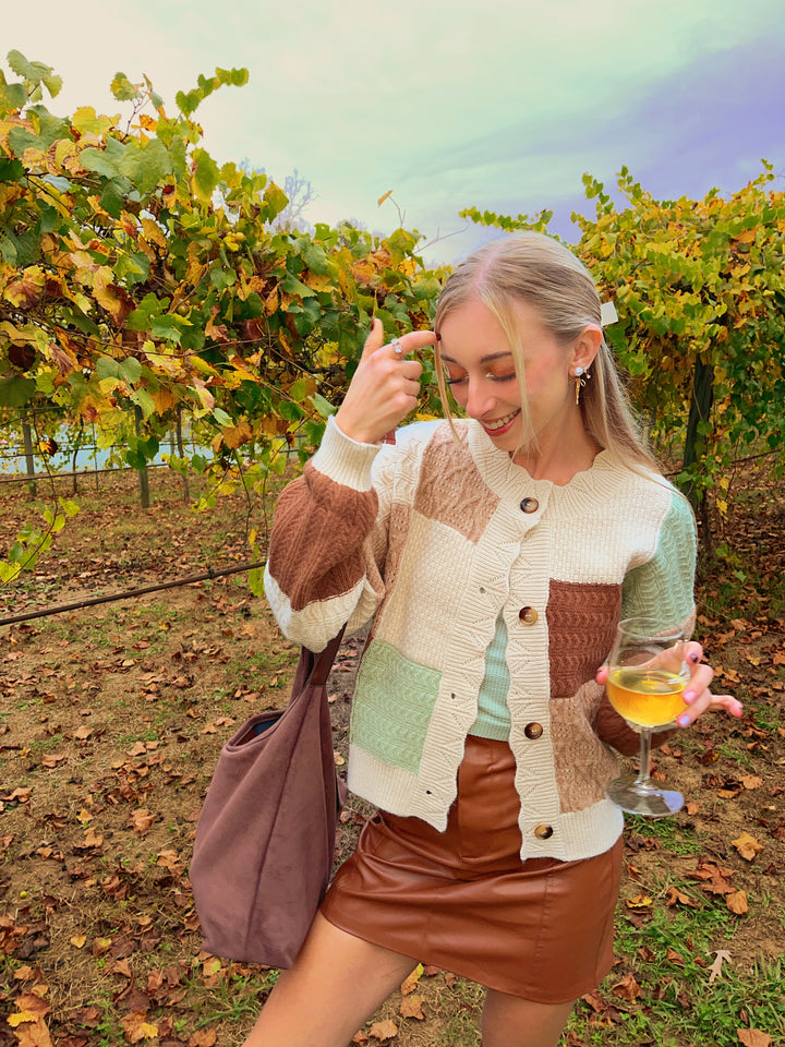 Block Sweater in Oatmeal