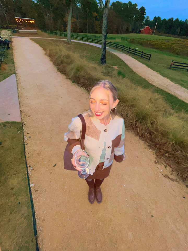 Block Sweater in Oatmeal