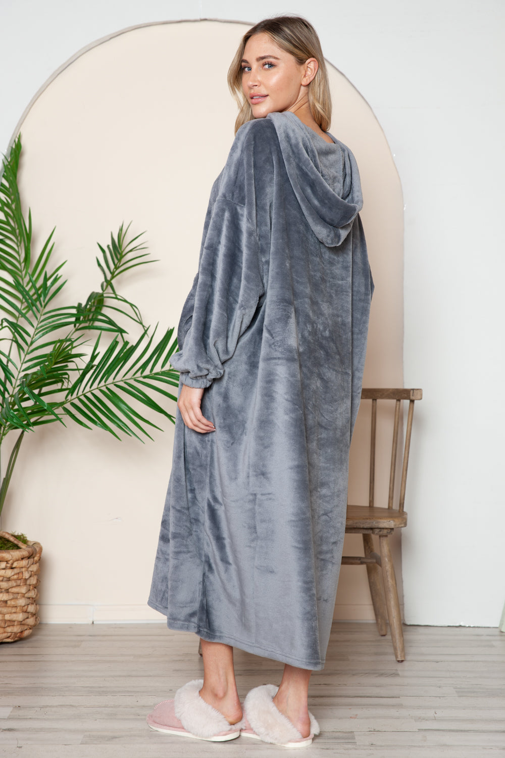 The S&S Hooded Lounge Dress