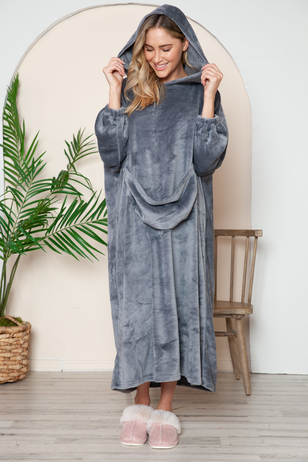 The S&S Hooded Lounge Dress