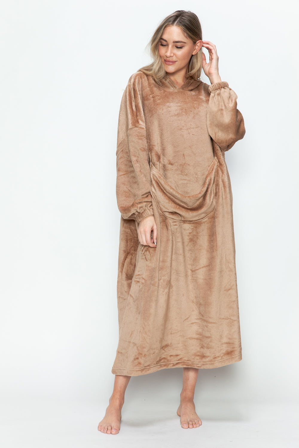 The S&S Hooded Lounge Dress